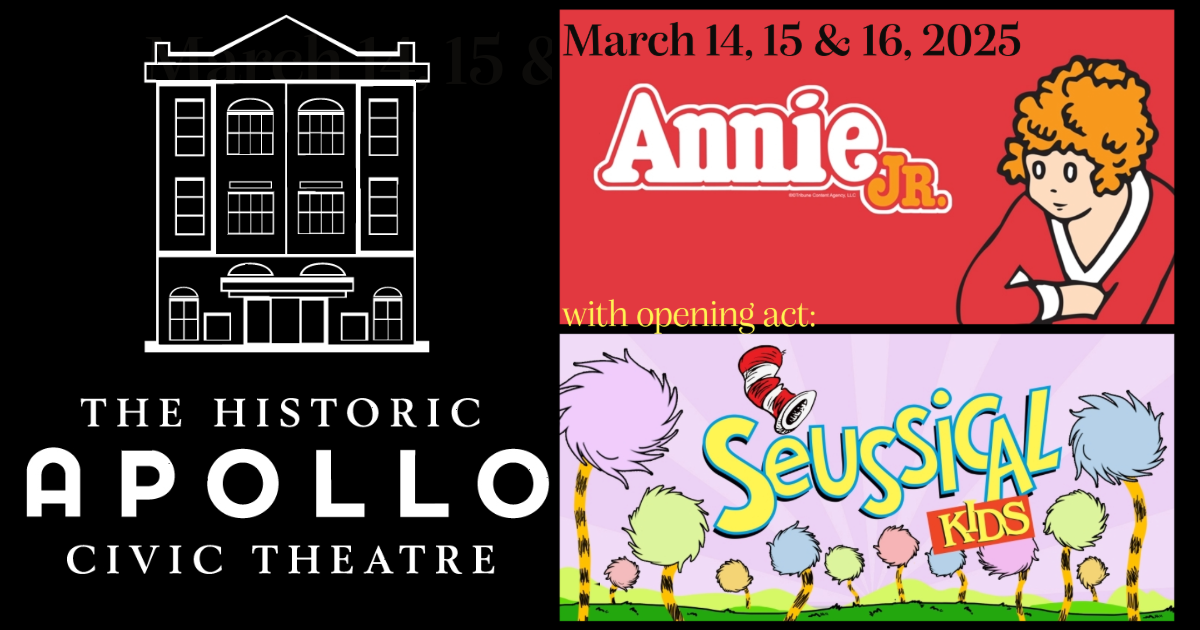 Playbill Ads - Annie, Jr & Seussical, Kids