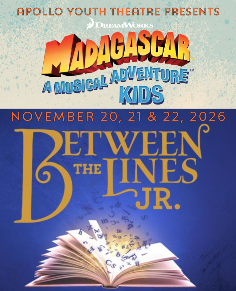 Between the Lines, Jr with opening act: Madagascar: A Musical Adventure, Kids