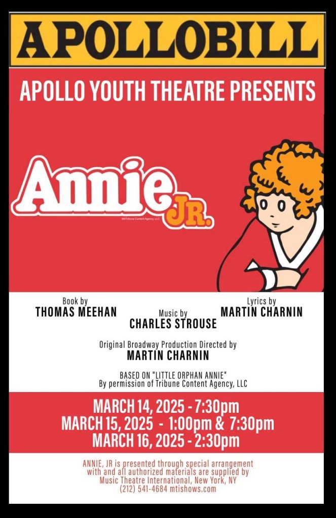 Annie JR poster