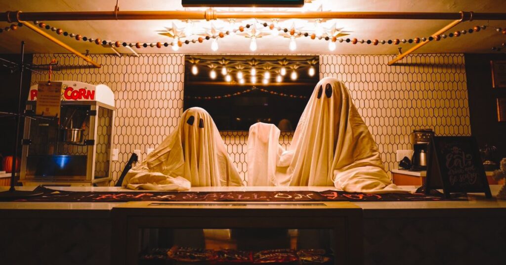Even the ghosts stop by the snack bar