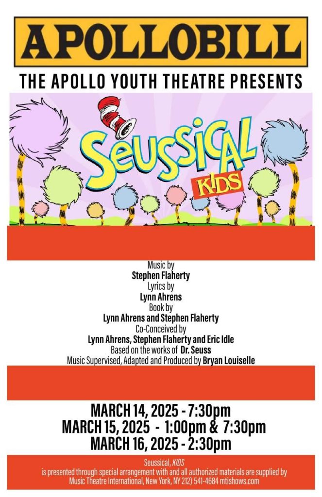 SEUSSICAL KIDS poster